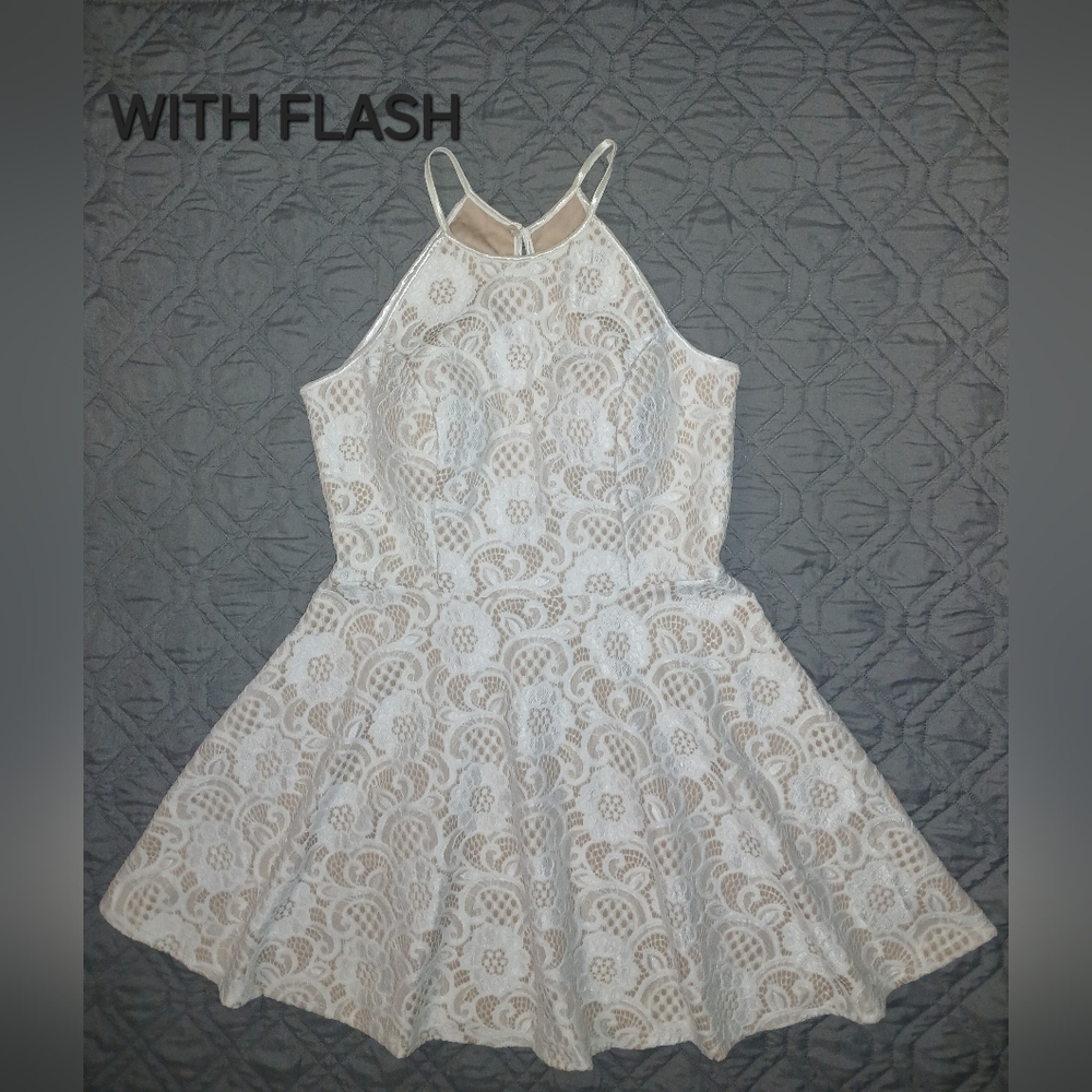Womans Xlg. Fits Lg. Mini Dress